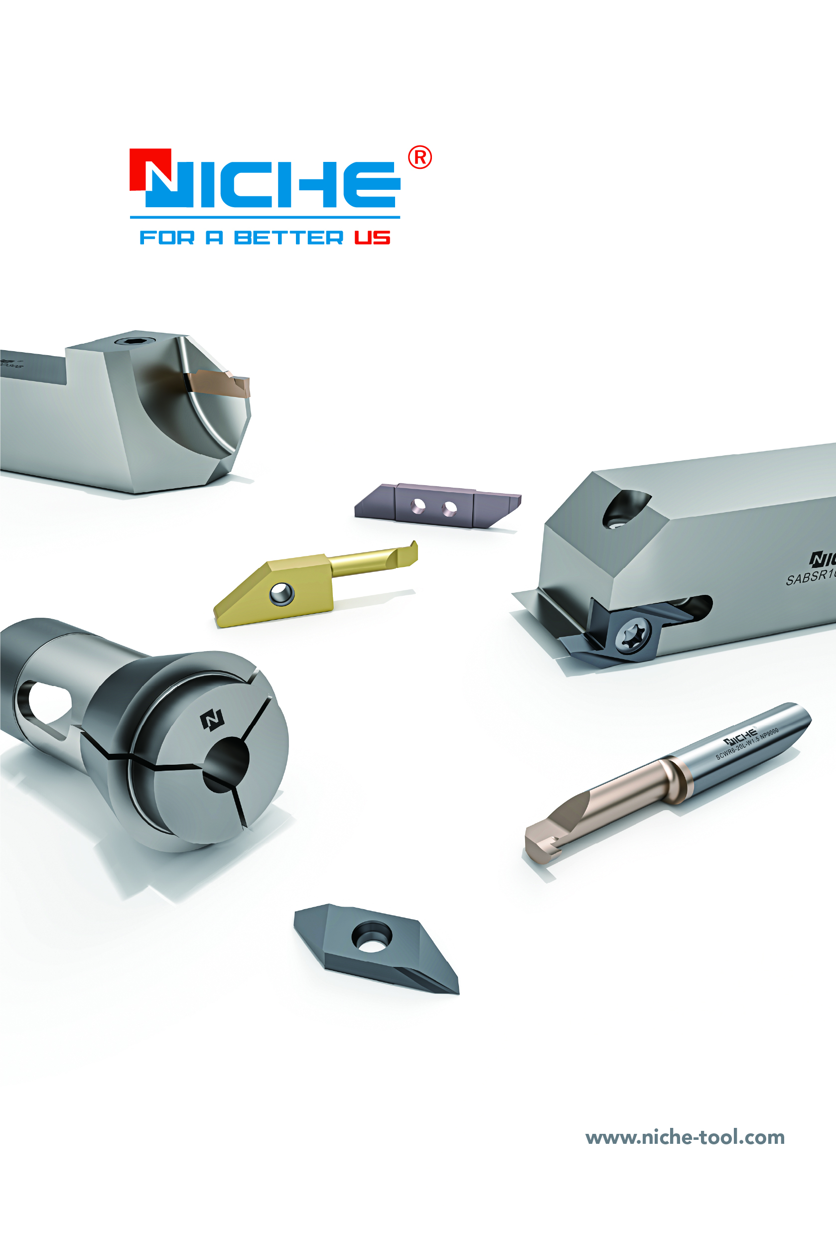 Toolings for the Swiss-type Lathes