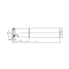 SDMT12 High-Feed Milling Tools