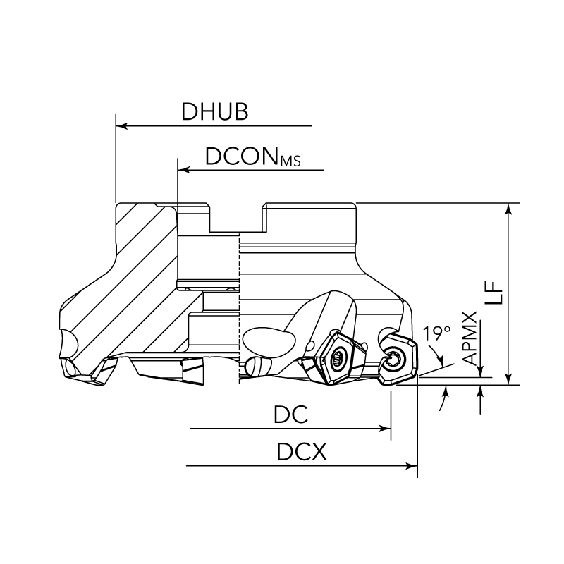 PD09 High-Feed Milling Tools