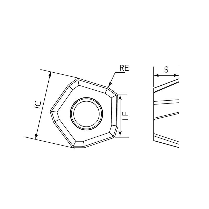 PD09 High-Feed Milling Tools