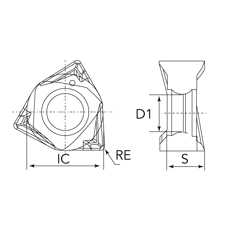 WNGU04 Shoulder Milling Tools