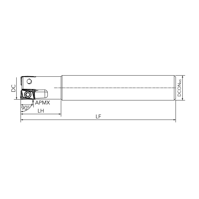 ANKX09/12/16 Shoulder Milling Tools