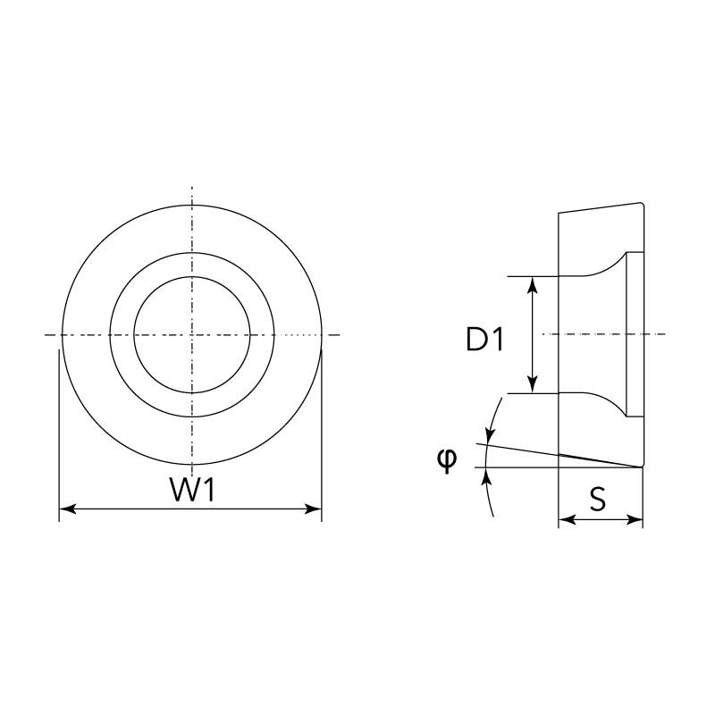 RCKT12/16 Profile Milling Tools