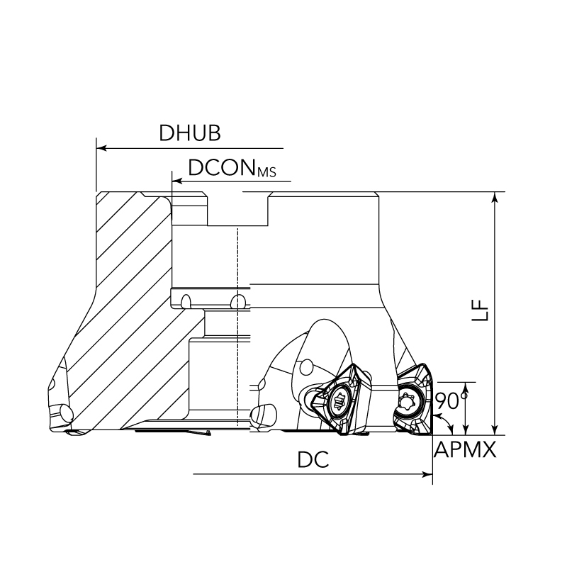 TP15 Shoulder Milling Tools