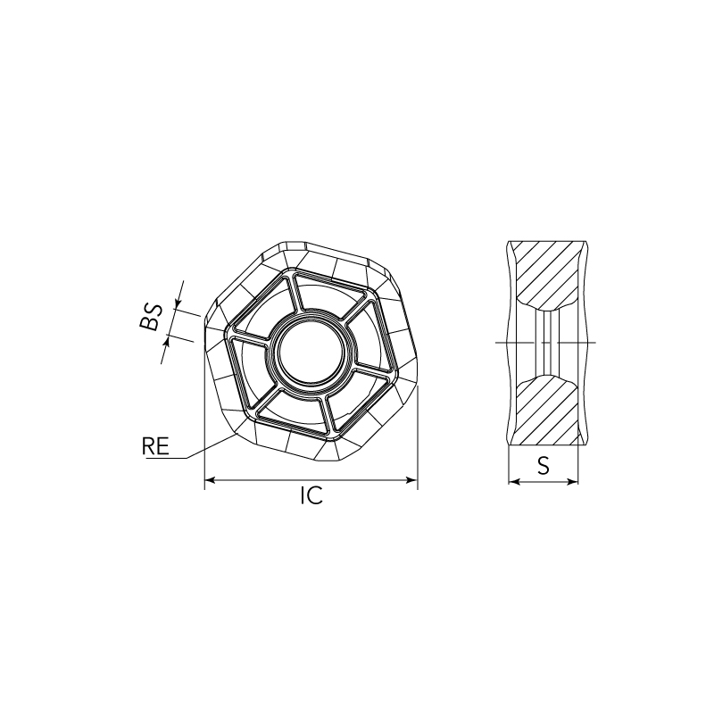 HNGJ0905 Face Milling Tools