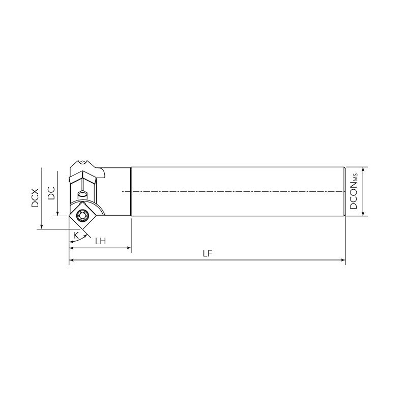 SPMT09/12 Chamfer Milling Tools
