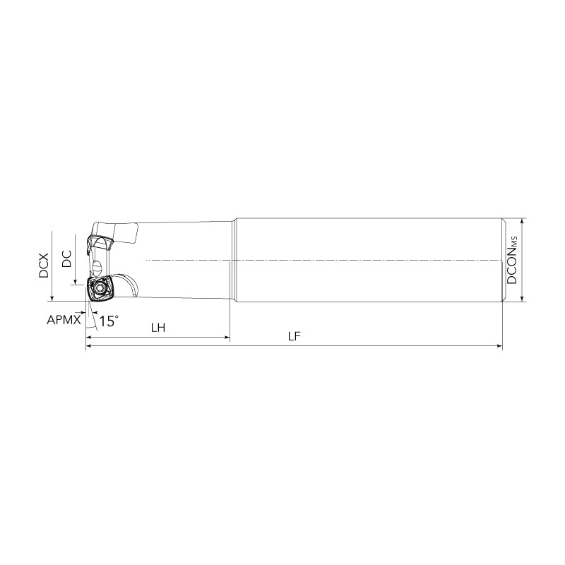 SDMT12 High-Feed Milling Tools