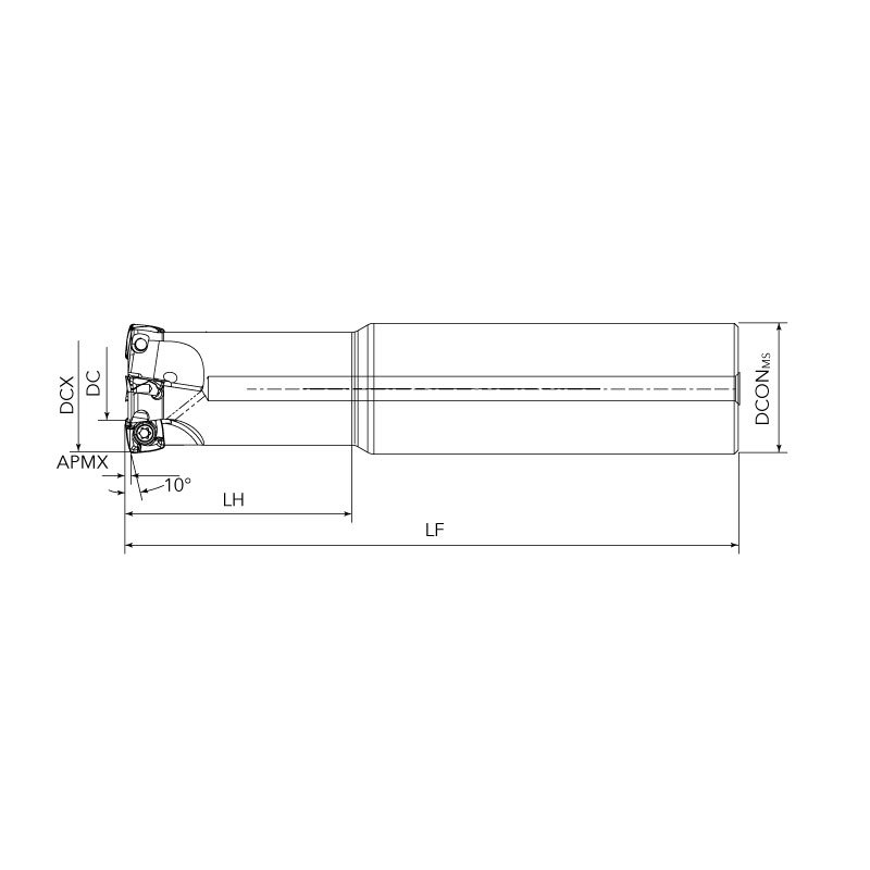 SDMT09 High-Feed Milling Tools