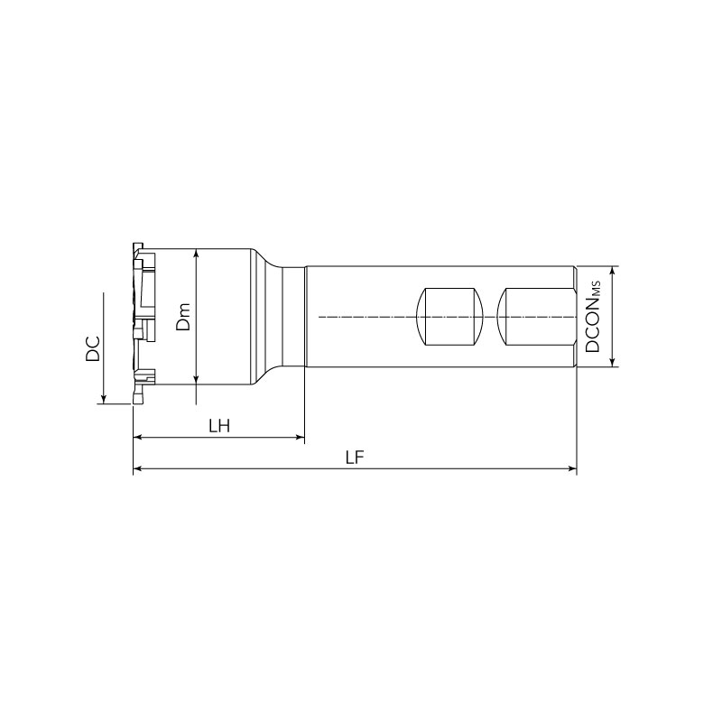 GM16 Groove Milling Tools