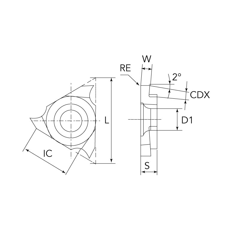 GM16 Groove Milling Tools