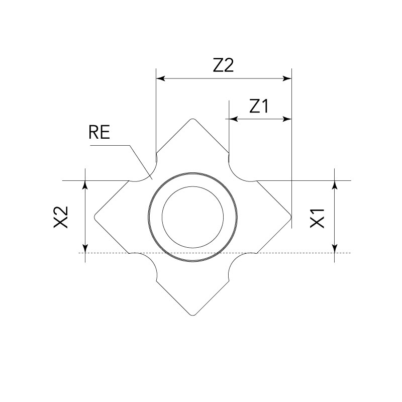 SR06/12 Chamfer Milling Tools