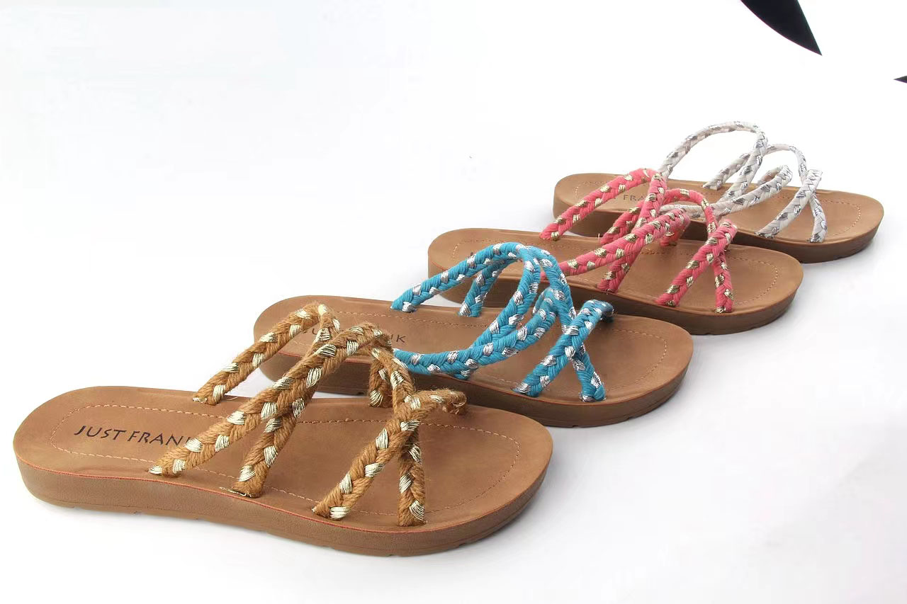 Wholesale Customized Good Quality Summer Women Cheap Trendy Ladies Casual Slippers