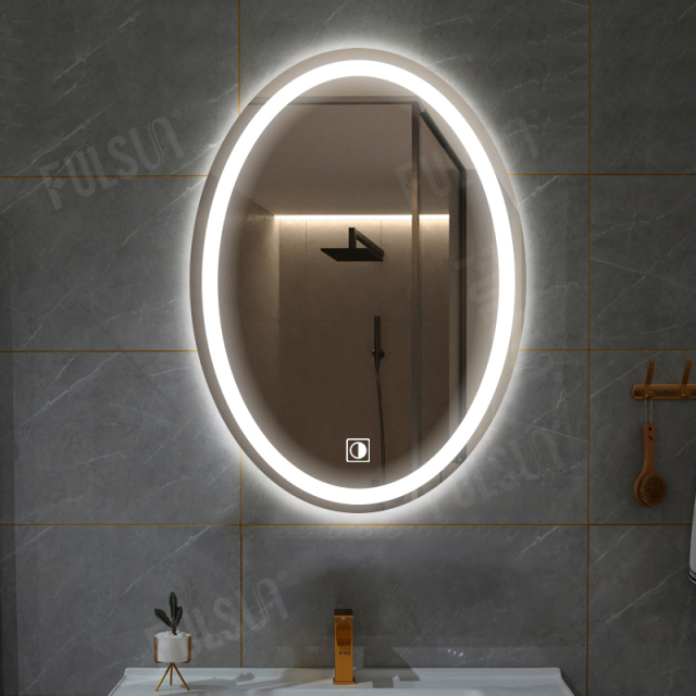 椭圆形 LED 墙镜