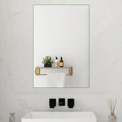 方形抛光边挂镜