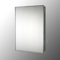 Mirror Cabinet with Stainless Steel Door Frame andToothbrush Holder