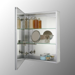 铝制带放大镜浴室柜