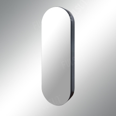 弧顶哑光黑色高钢柜