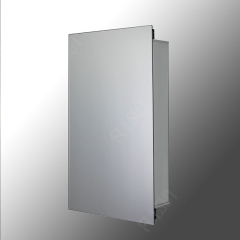 Aluminum Bathroom Cabinet with Sliding Mirror Door