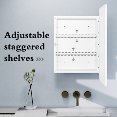 Plastic Medicine Cabinet, Available in a variety of colours. 16x24