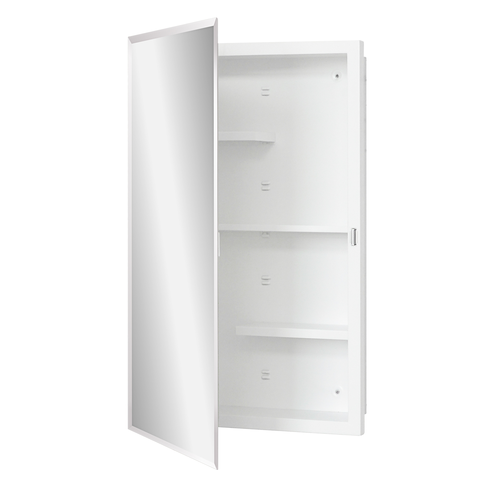 Plastic Medicine Cabinet, With Golden Round Corner Frame