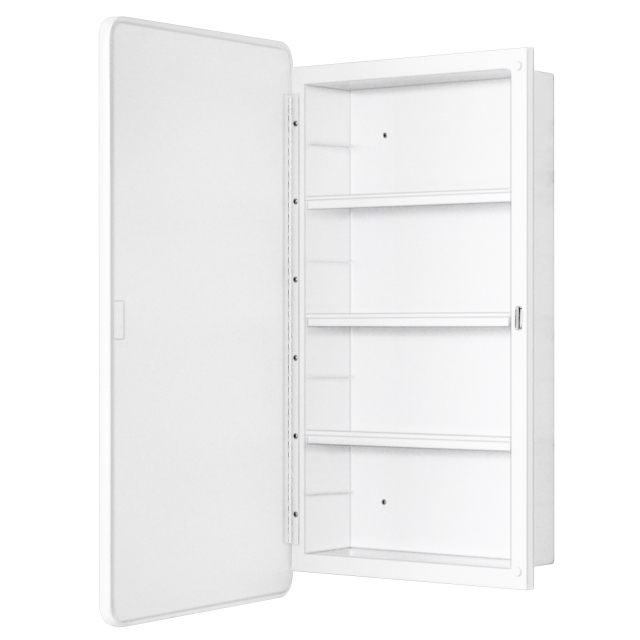 Plastic Medicine Cabinet, Available in a variety of colours. 16x28