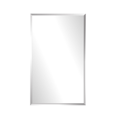 Plastic Medicine Cabinet, With Golden Round Corner Frame 18x30