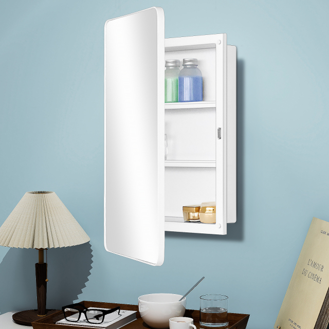 Plastic Medicine Cabinet, Available in a variety of colours. 16x24