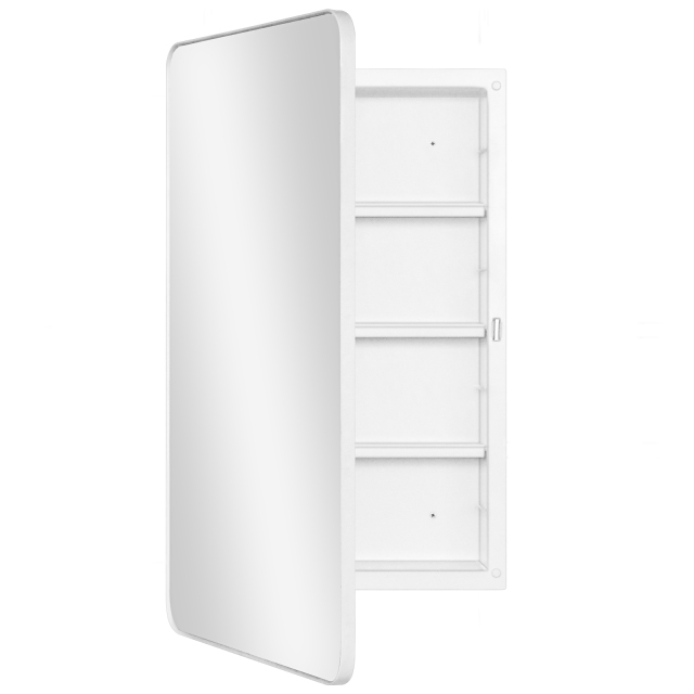 Plastic Medicine Cabinet, Available in a variety of colours. 16x28