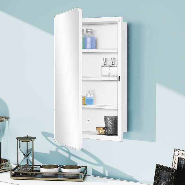 Plastic Medicine Cabinet, Available in a variety of colours. 16x28