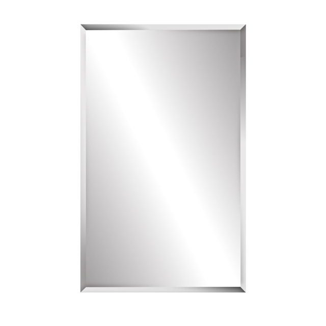 Plastic Medicine Cabinet, With Golden Round Corner Frame