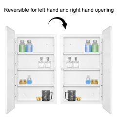 Plastic Medicine Cabinet, Available in a variety of colours. 16x28