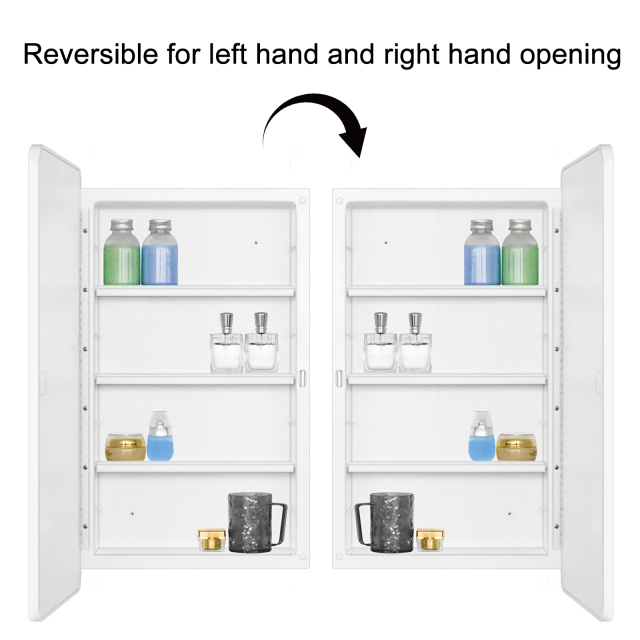 Plastic Medicine Cabinet, Available in a variety of colours. 16x28