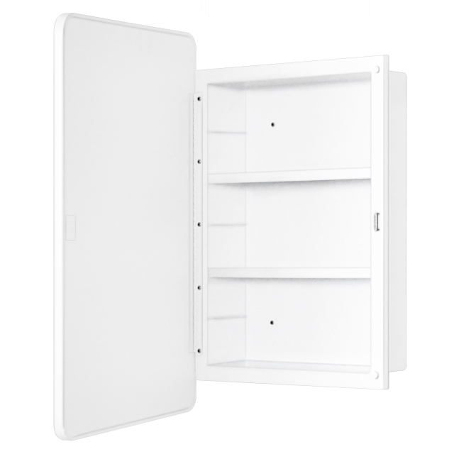 Plastic Medicine Cabinet, Available in a variety of colours. 16x24