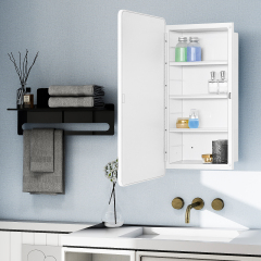 Plastic Medicine Cabinet, Available in a variety of colours. 16x28