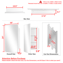 Plastic Medicine Cabinet, Available in a variety of colours. 16x24