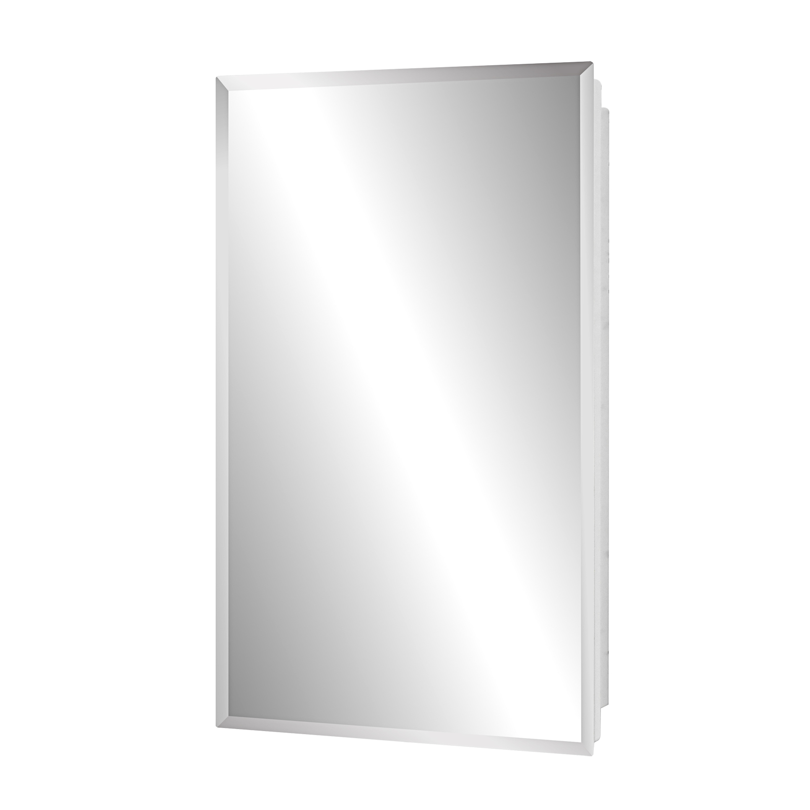 Plastic Medicine Cabinet, With Golden Round Corner Frame