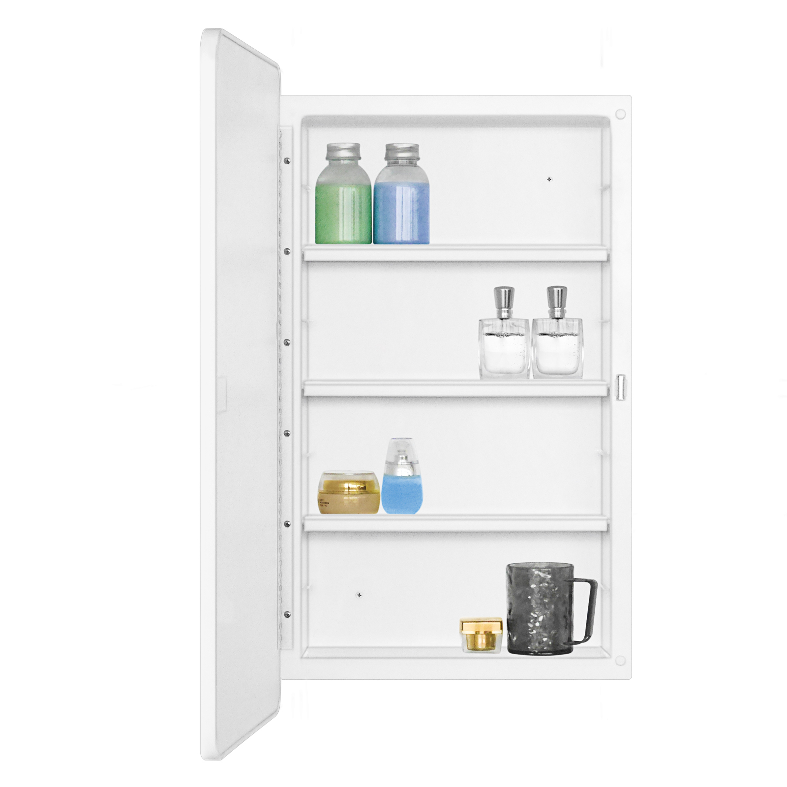 Plastic Medicine Cabinet, Available in a variety of colours. 16x28