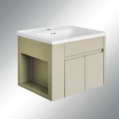 Multi-functional stainless steel bathroom cabinet
