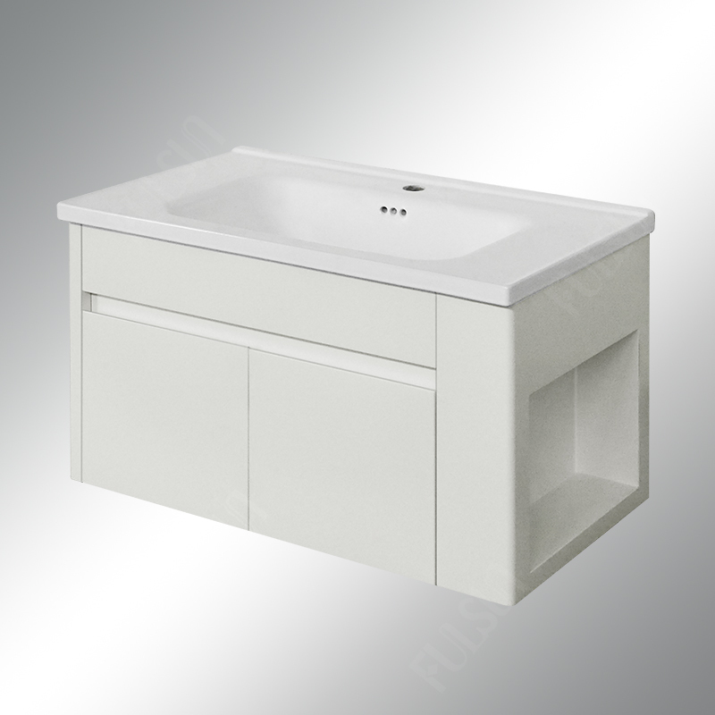 Multi-functional stainless steel bathroom cabinet