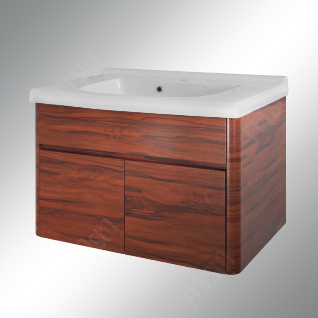 Wood Grain Steel Bathroom Vanity  (Thermal Transfer)