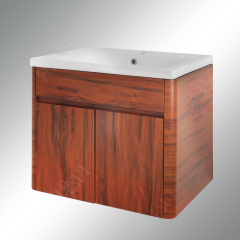 Wood Grain Steel Bathroom Vanity  (Thermal Transfer)