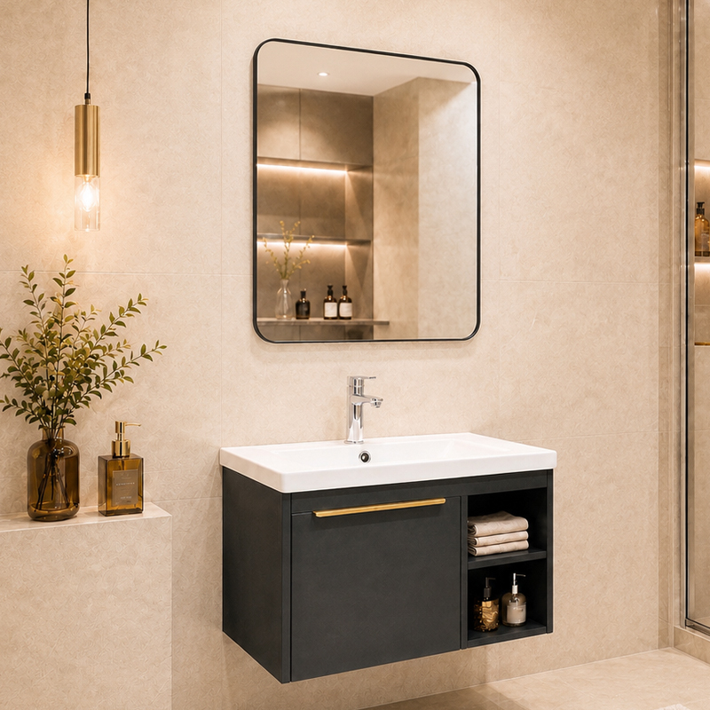 Minimalist Multi-functional Bathroom Cabinet
