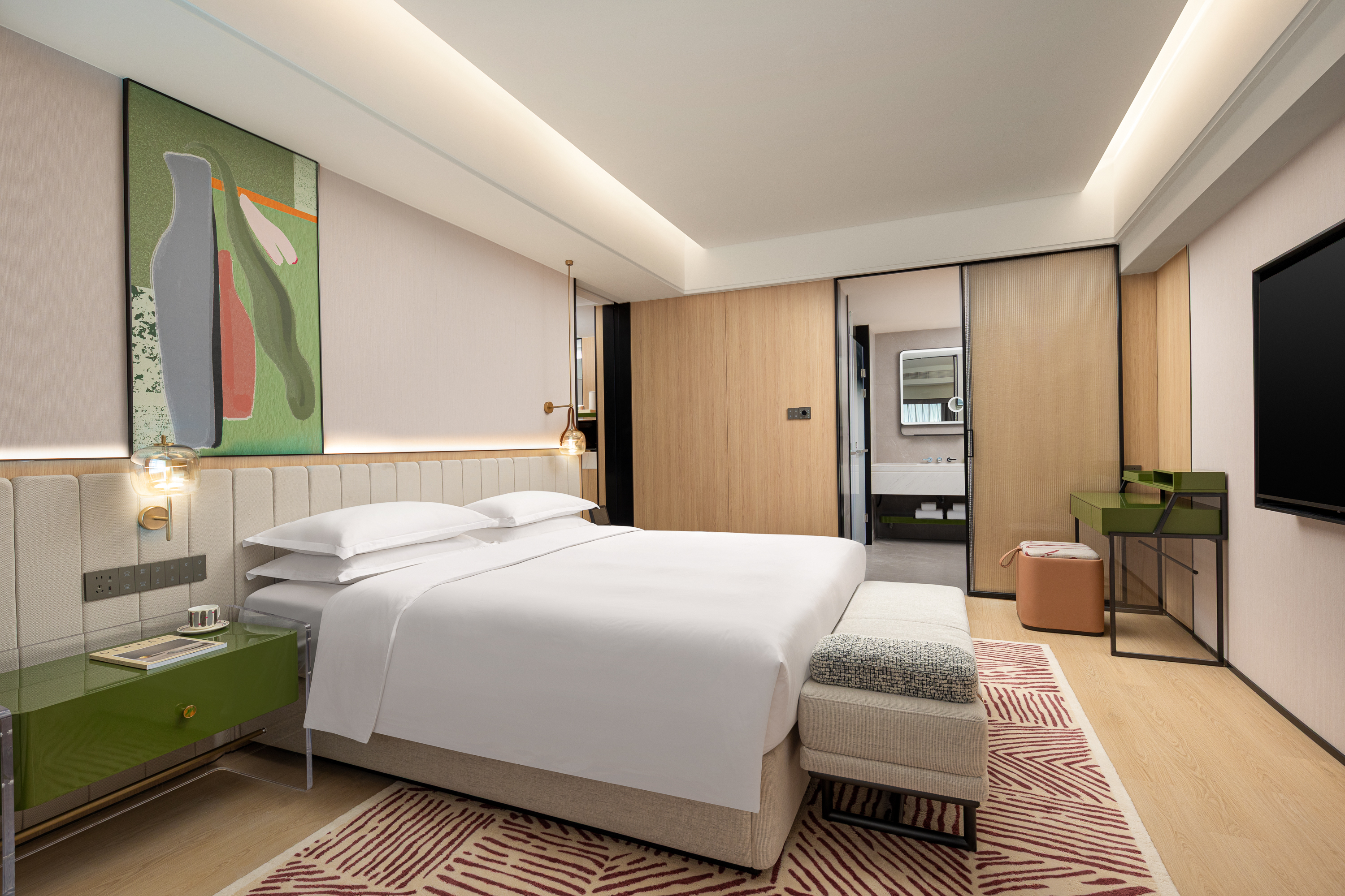 Hotel guest room furniture