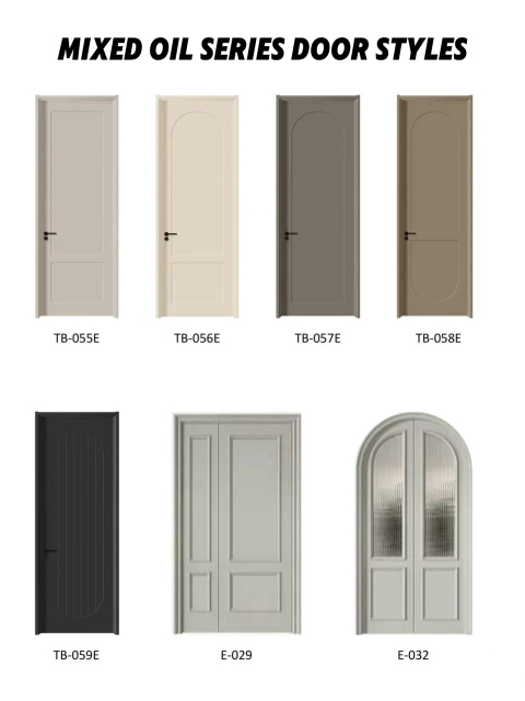 Mixed oil series door styles