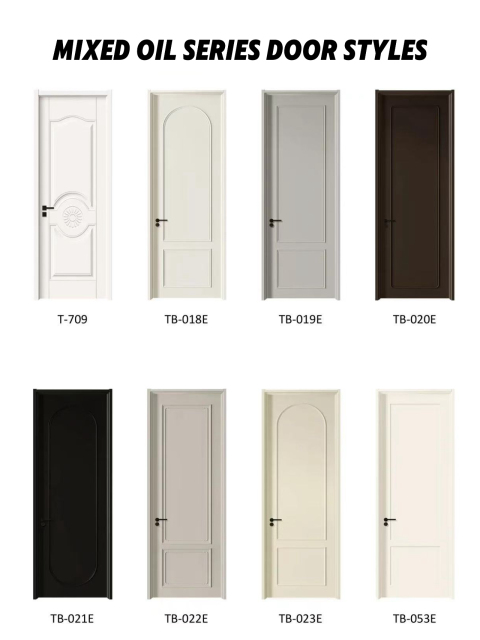 Mixed oil series door styles