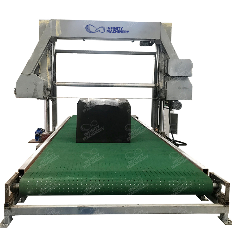 IF-HMVO1/HMVO2 Horizontal Mesh Belt Foam Cutting Machine (with suction fan)