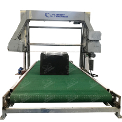 IF-HMVO1/HMVO2 Máquina cortadora de esponja con correa de malla horizontal (con ventilador de succion)