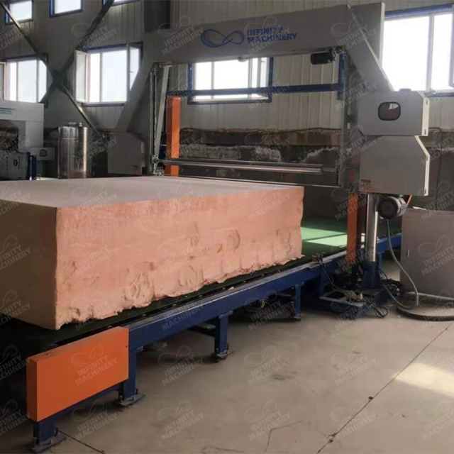 IF-HMVO1/HMVO2 Máquina cortadora de esponja con correa de malla horizontal (con ventilador de succion)