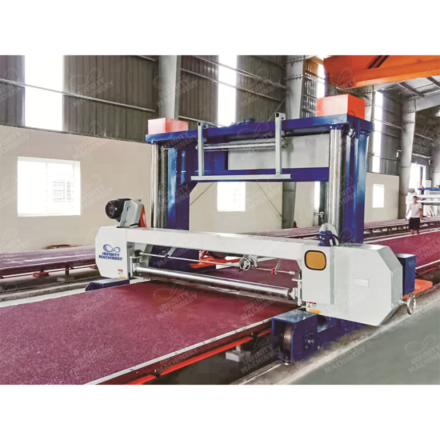 IF-LT1650/ LT2450 Long track horizontal foam cutting machine