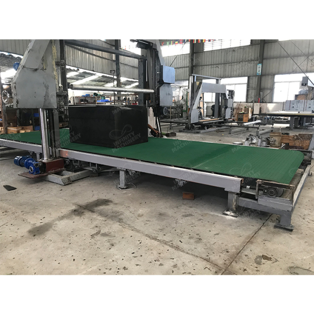 IF-HMVO1/HMVO2 Máquina cortadora de esponja con correa de malla horizontal (con ventilador de succion)